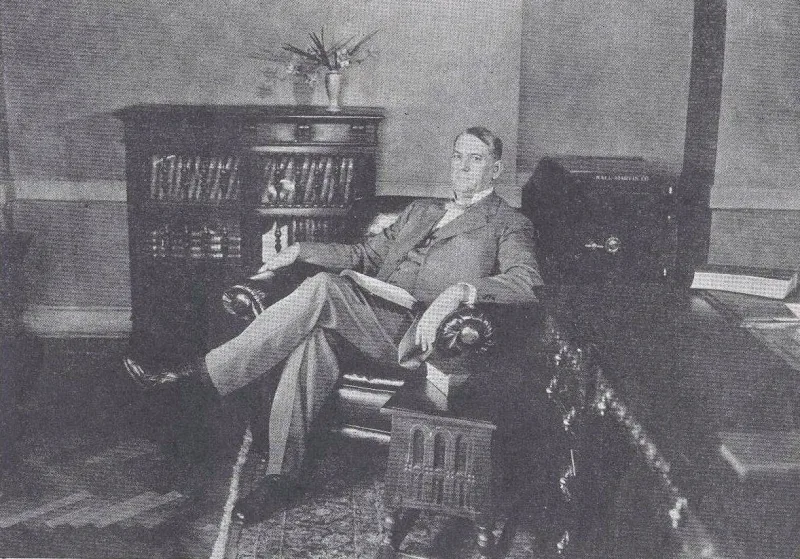 Rutherford in 1928, seven years before the heavenly calling was said to close