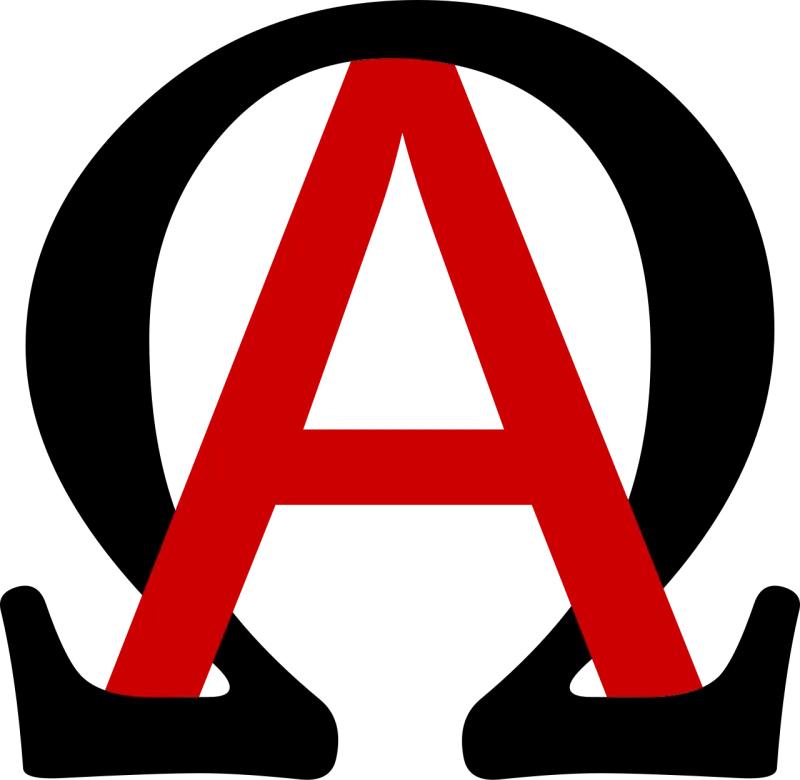 The Greek letters alpha and omega, the title 3 Nephi 9:18 places on the risen Christ