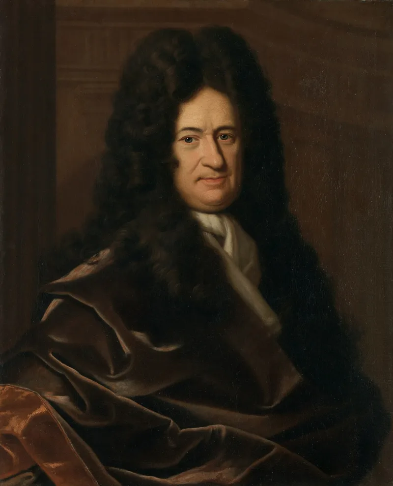 Christoph Bernhard Francke's portrait of Leibniz, who framed contingency as the principle of sufficient reason