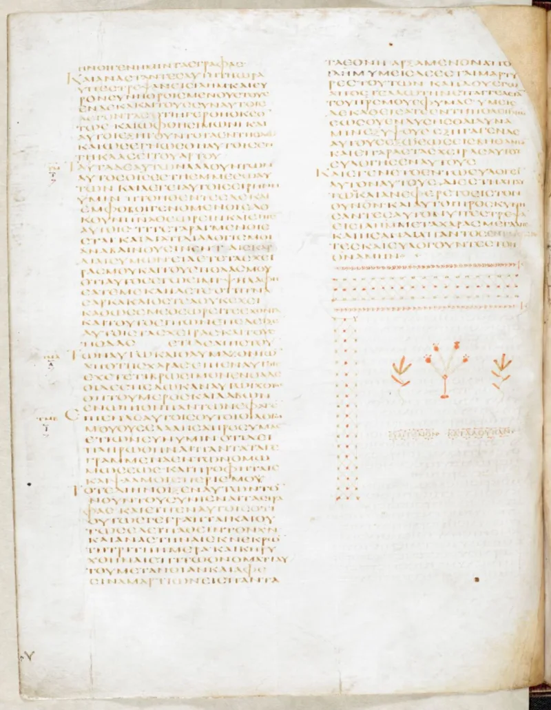 Codex Alexandrinus at Luke; no canonical gospel records the clay birds miracle