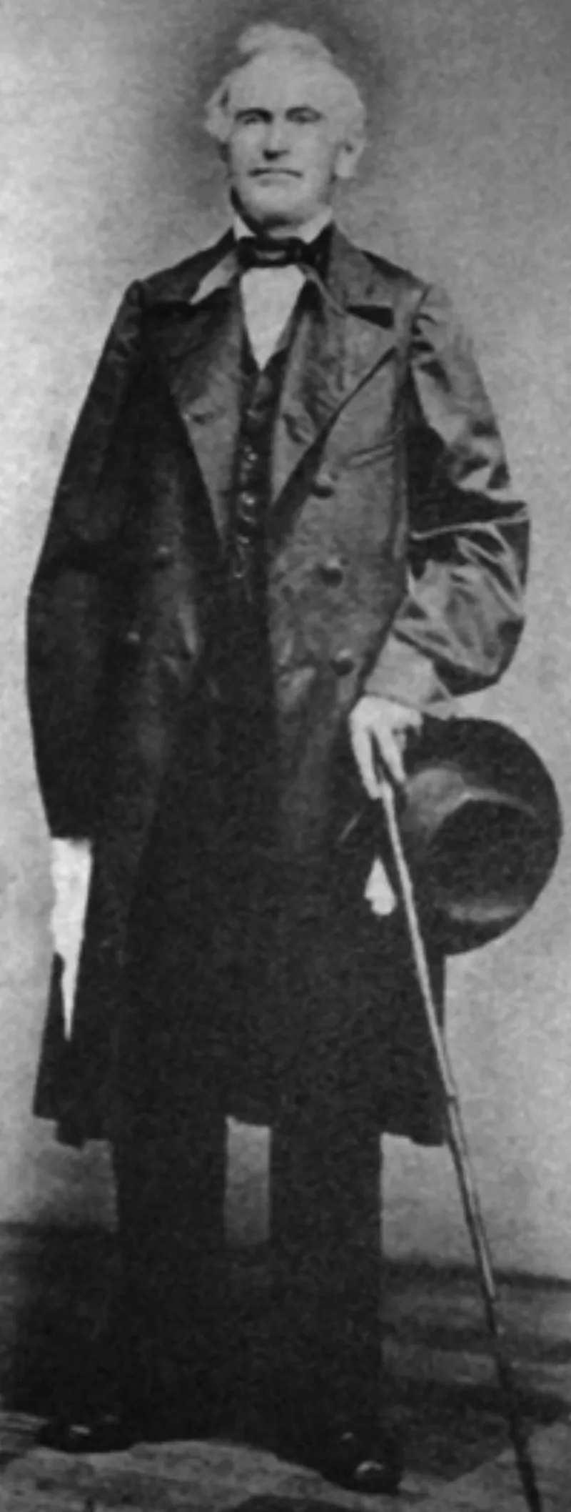 David Whitmer in 1864, who described the stone-in-hat method in his later published account