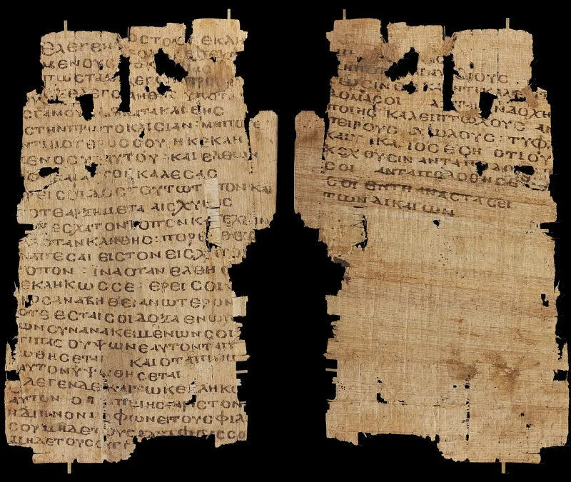 Papyrus 97, a Greek fragment of Luke 14, from the Gospel whose census notice is under discussion