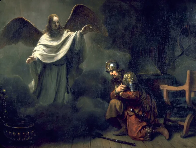 Eeckhout's Vision of Cornelius the Centurion, the gentile whose household received the Spirit in Acts 10