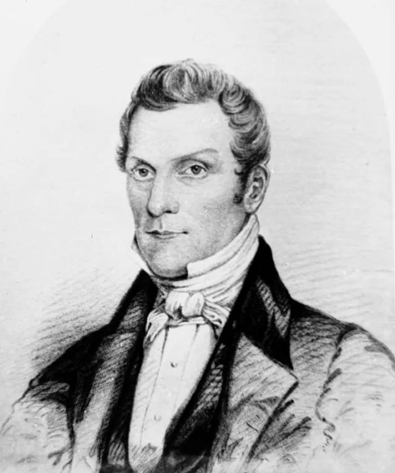 Hyrum Smith, the presumptive heir, killed alongside Joseph at Carthage in June 1844