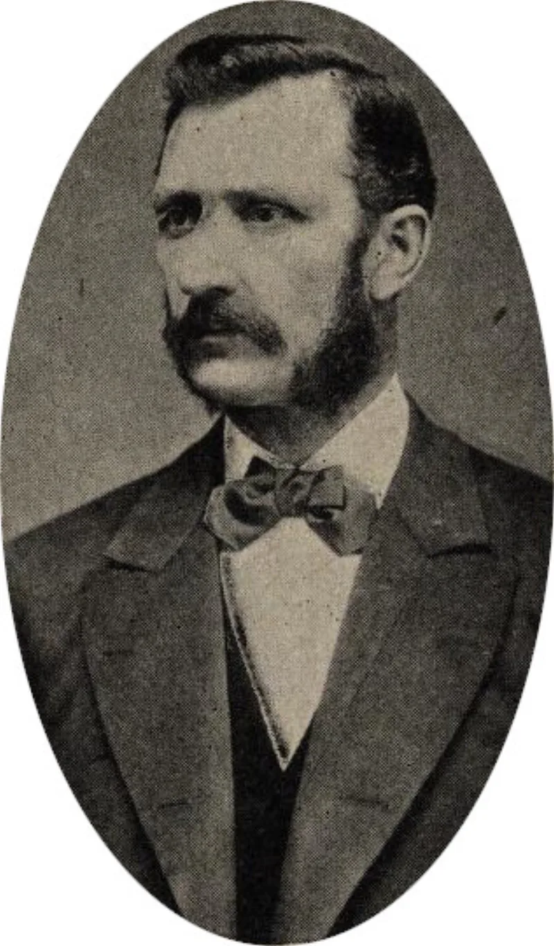 Joseph F. Smith in 1868; he later testified about post-Manifesto cohabitation at the Smoot hearings