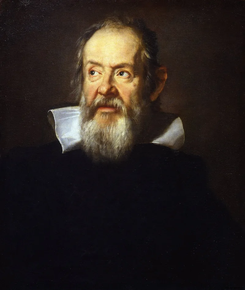 Sustermans's portrait of Galileo, the case usually cited when science and Scripture are set against each other