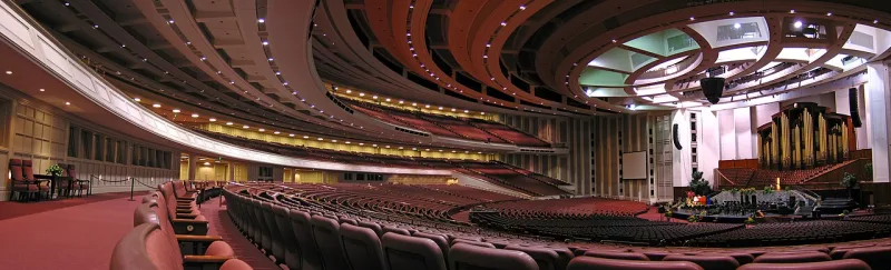 The Conference Center in Salt Lake City, where the testimony method is taught twice yearly