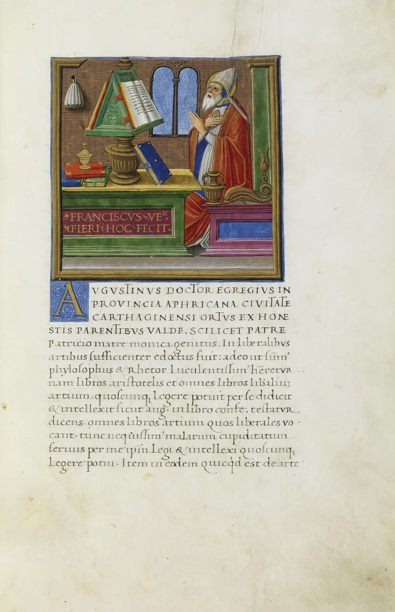 A late fifteenth-century Golden Legend, the kind of source these apostolic martyrdom stories come from