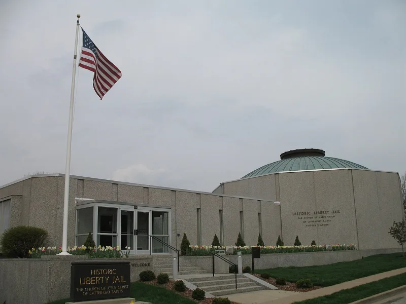 Liberty Jail in Missouri, where Joseph Smith was held after the conflict of 1838