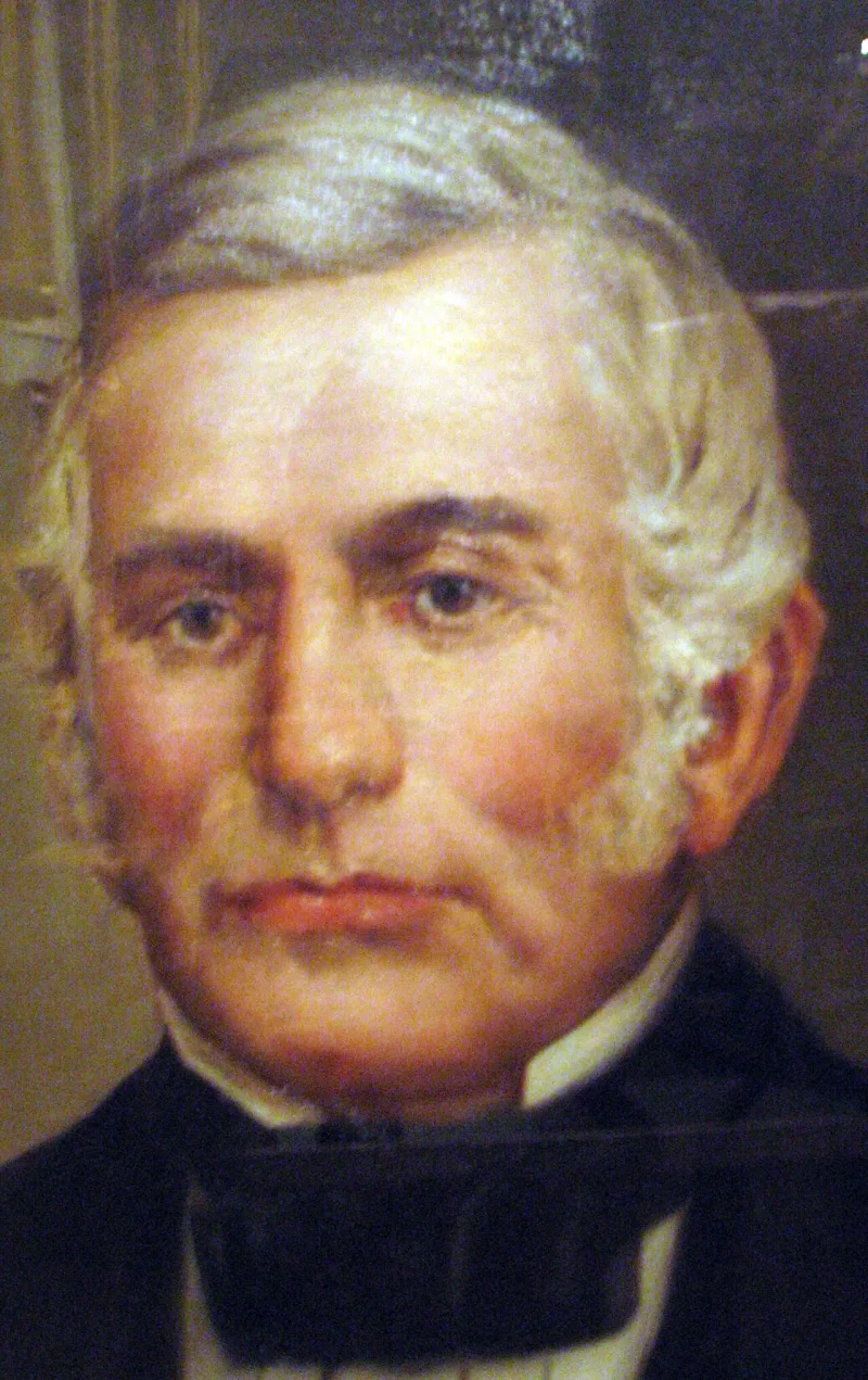 Lilburn Boggs, governor of Missouri, who issued the extermination order in October 1838