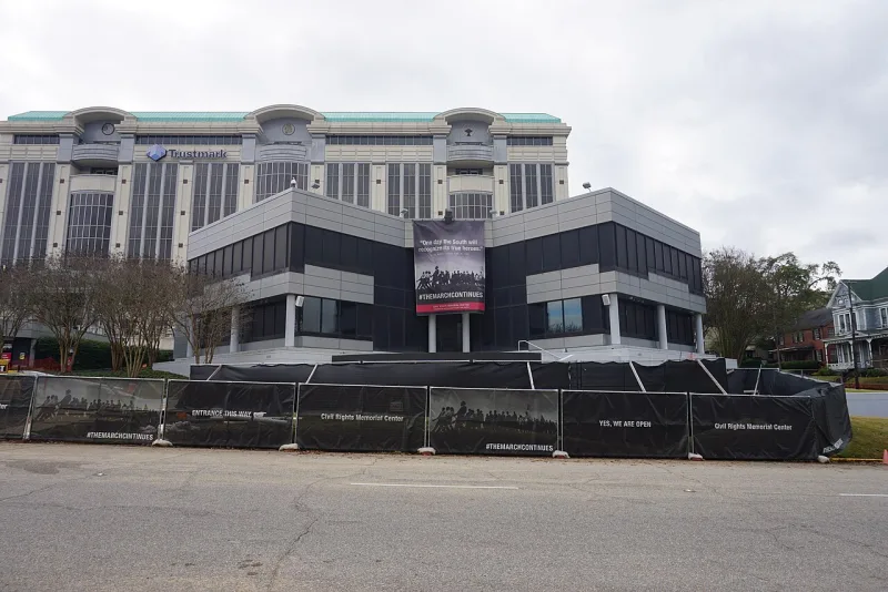 The Civil Rights Memorial Center in Montgomery, run by the same organisation that publishes the listing