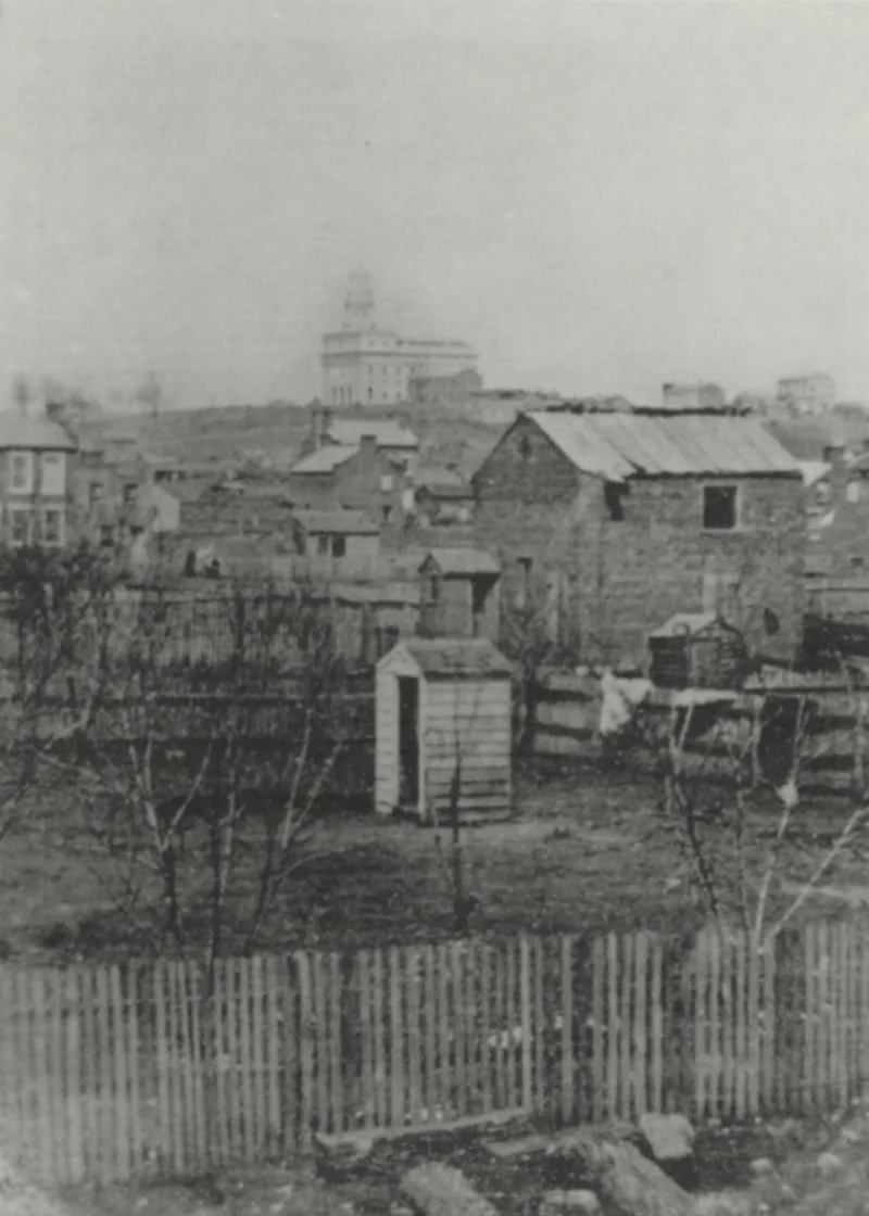 Nauvoo about 1846, the city where the Kinderhook plates were brought to Joseph Smith in 1843