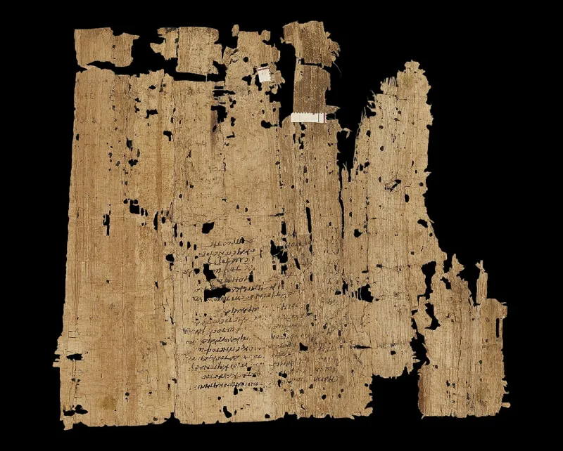 A Greek papyrus of Genesis; every book the Qur'an names survives in manuscript — except the Injil