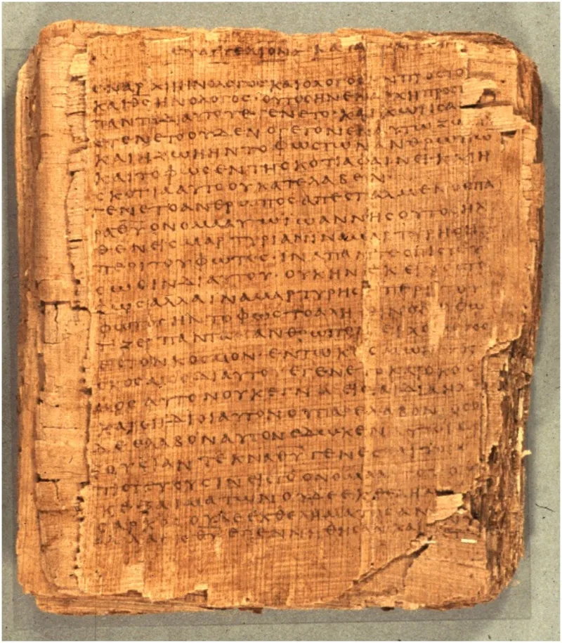 Papyrus 66, one of the earliest substantial copies of the Gospel of John