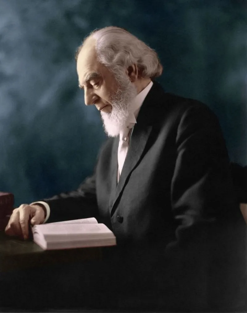 Charles Taze Russell in 1911, founder and first president of the Watch Tower Society