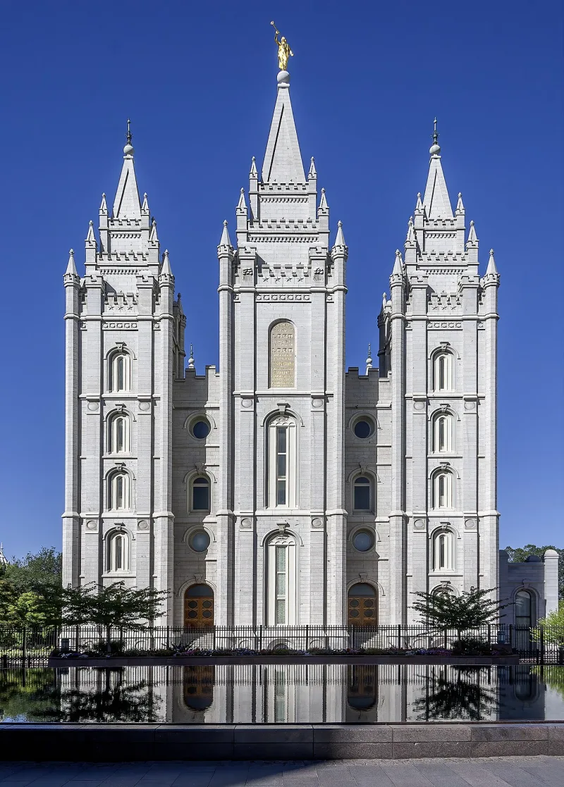 The Salt Lake Temple; entry needs a recommend, which needs answering the full-tithe question