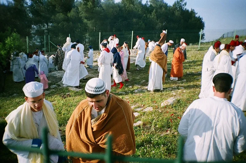 Samaritans on Mount Gerizim — the people whose name appears in the golden-calf account