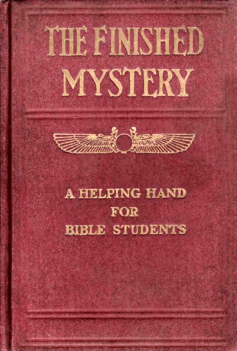 The Finished Mystery, 1917, the book that carried the prediction about 1918