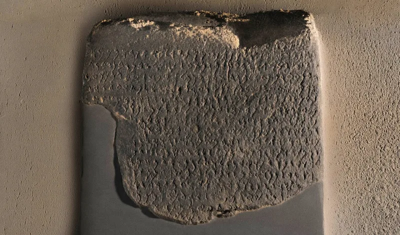The Sefire stele, an eighth-century BC Aramaic treaty whose curses closely parallel Deuteronomy 28