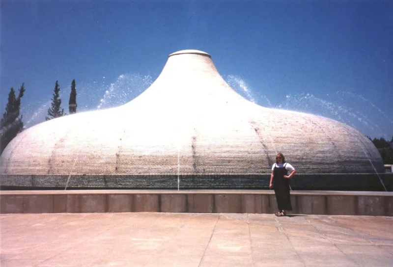 The Shrine of the Book in Jerusalem, where the scrolls carrying these psalm texts are kept