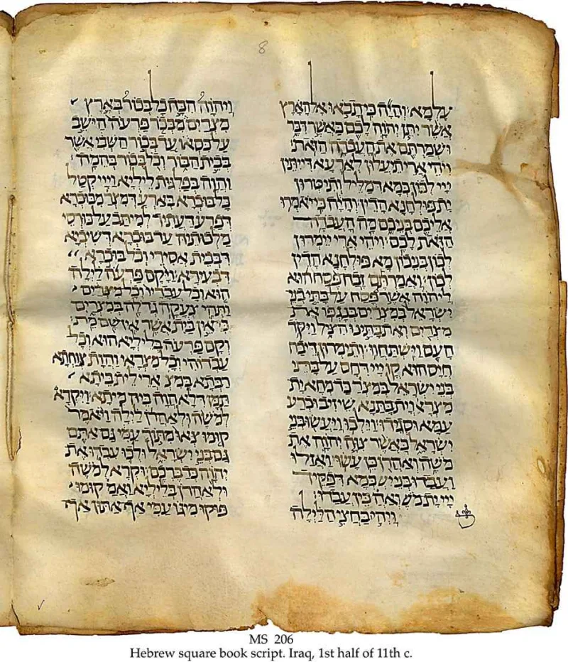 An Aramaic Targum, the paraphrase tradition through which biblical stories reached late-antique Arabia