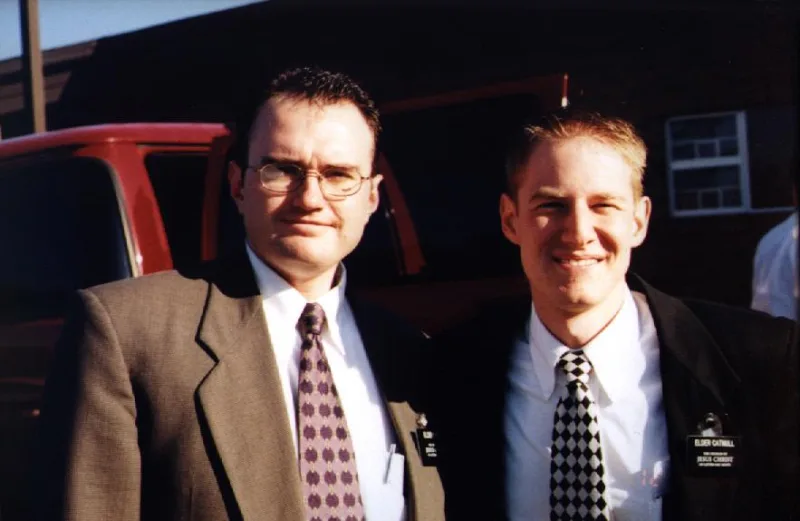 Two Latter-day Saint missionaries — not Grenfell, who served her own full-time mission before leaving