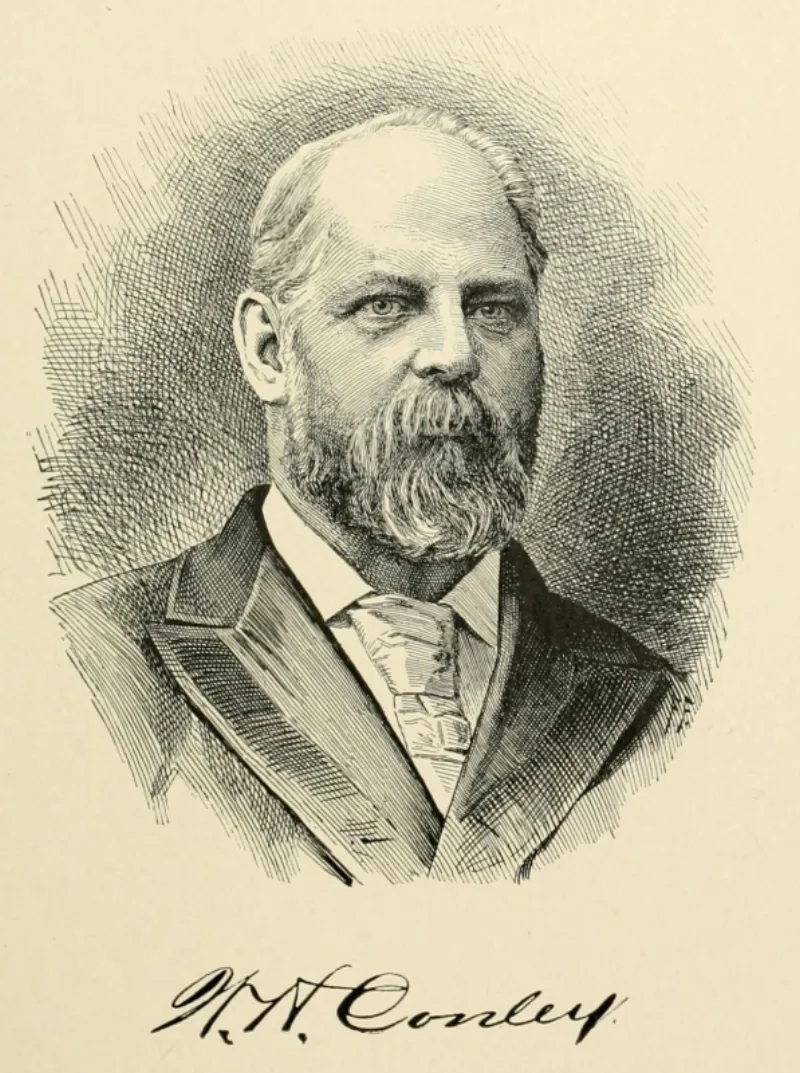 William Henry Conley, first president of the Watch Tower Society in 1881, before Russell held the office