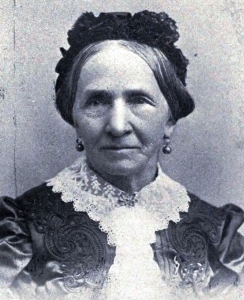 Zina Diantha Huntington Young in later life; she was sealed to Smith while married to Henry Jacobs
